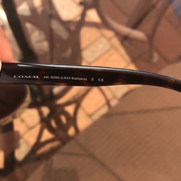 Coach Sunglasses - Dark Tortoise - Picture 5 of 6